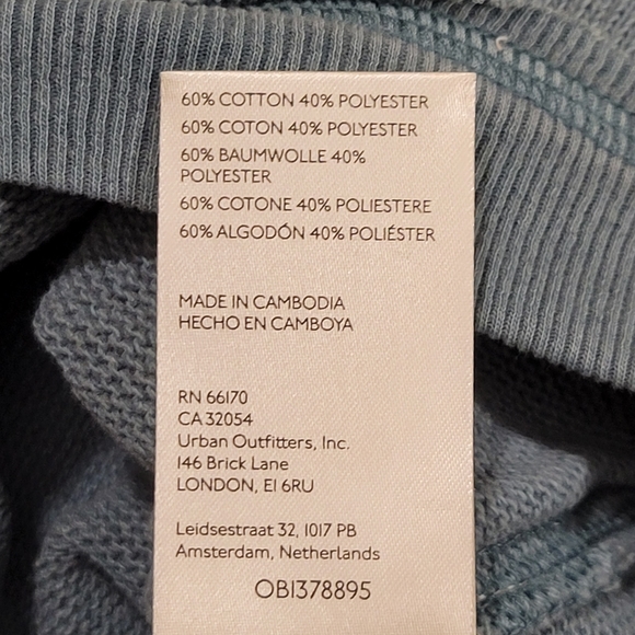 Free People We the Free Anyway Tee Turquoise size Small - Picture 8 of 10